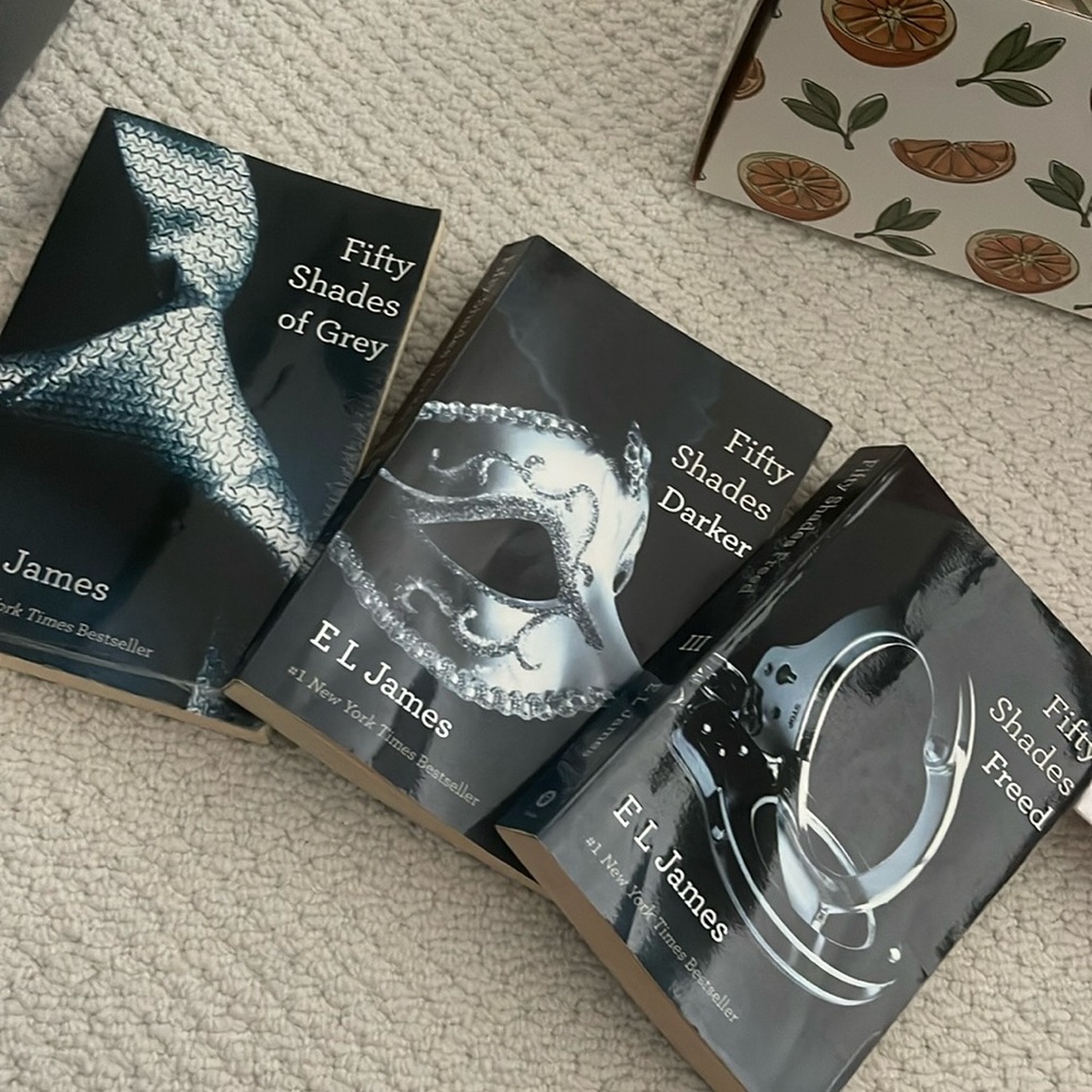 Fifty shades of grey book series